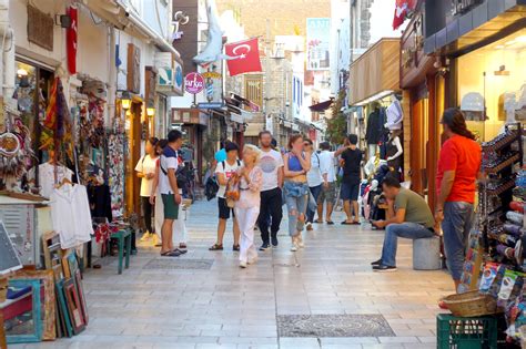 bodrum shopping center.